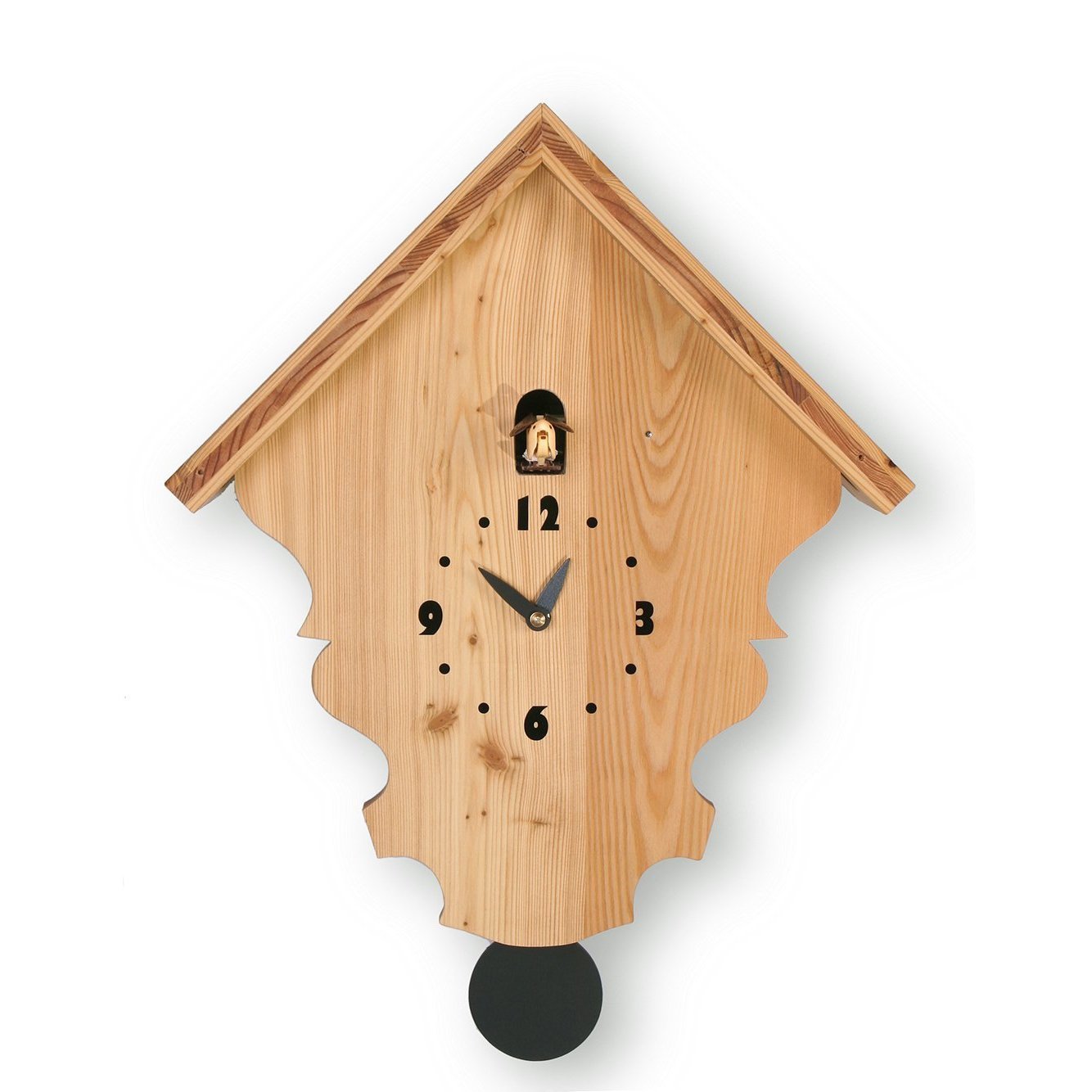 Moderne koekoeksklok Pirondini Natural 39cm - Koekoeksklokonline.nl