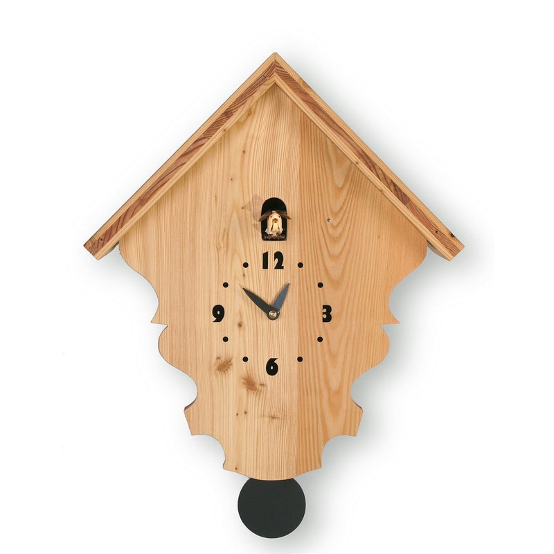 Moderne koekoeksklok Pirondini Natural 39cm - Koekoeksklokonline.nl
