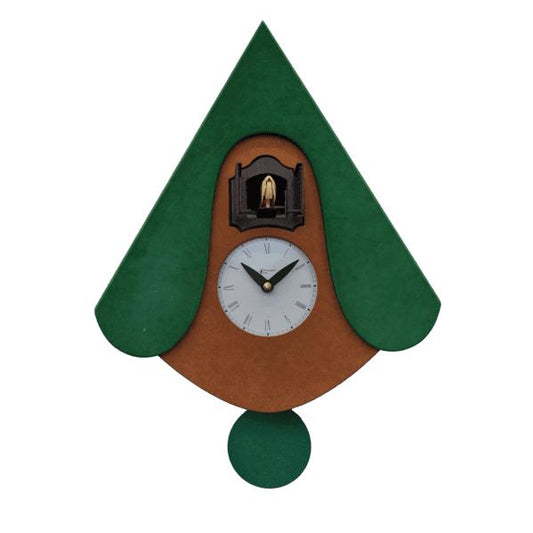 Moderne koekoeksklok Pirondini New W 34cm Groen-Pirondini-Koekoeksklok Online