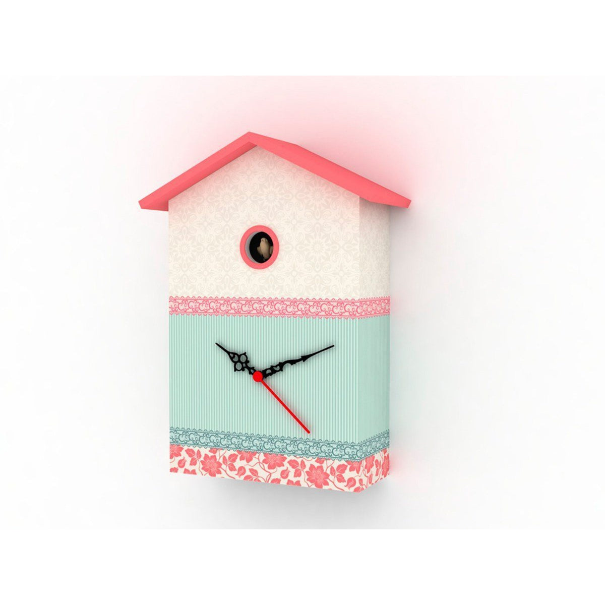 Moderne koekoeksklok Pirondini Pizzo 30cm - Koekoeksklokonline.nl