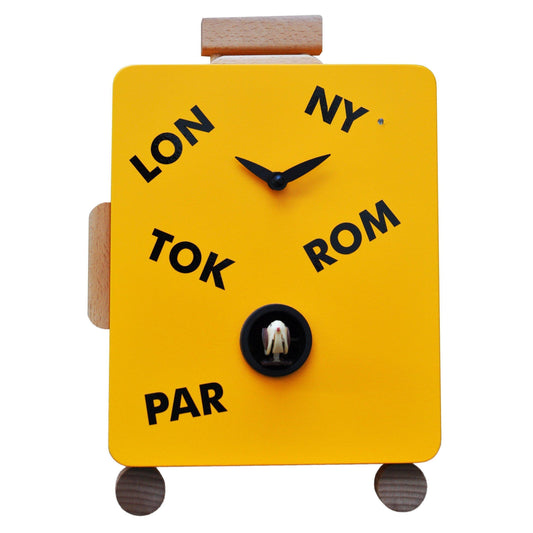 Moderne koekoeksklok Pirondini Trolley 23cm-Koekoeksklok Online