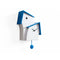 Moderne koekoeksklok Progetti Jazz Time Blauw 43cm-Koekoeksklokonline.nl