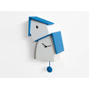 Moderne koekoeksklok Progetti Jazz Time Blauw 43cm-Koekoeksklokonline.nl