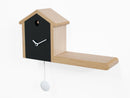 Moderne koekoeksklok Progetti My house 30cm Zwart - Koekoeksklokonline.nl