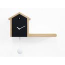 Moderne koekoeksklok Progetti My house 30cm Zwart - Koekoeksklokonline.nl